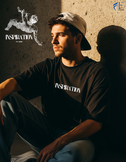 Black oversized t-shirt