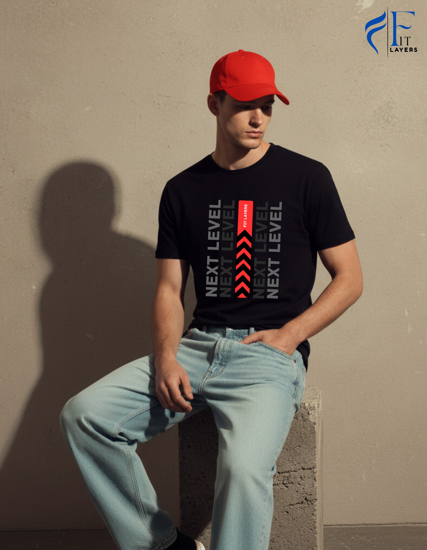 Regular Fit Black T-Shirt