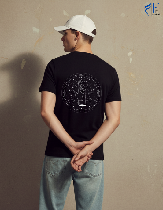 Regular Fit Black T-Shirt