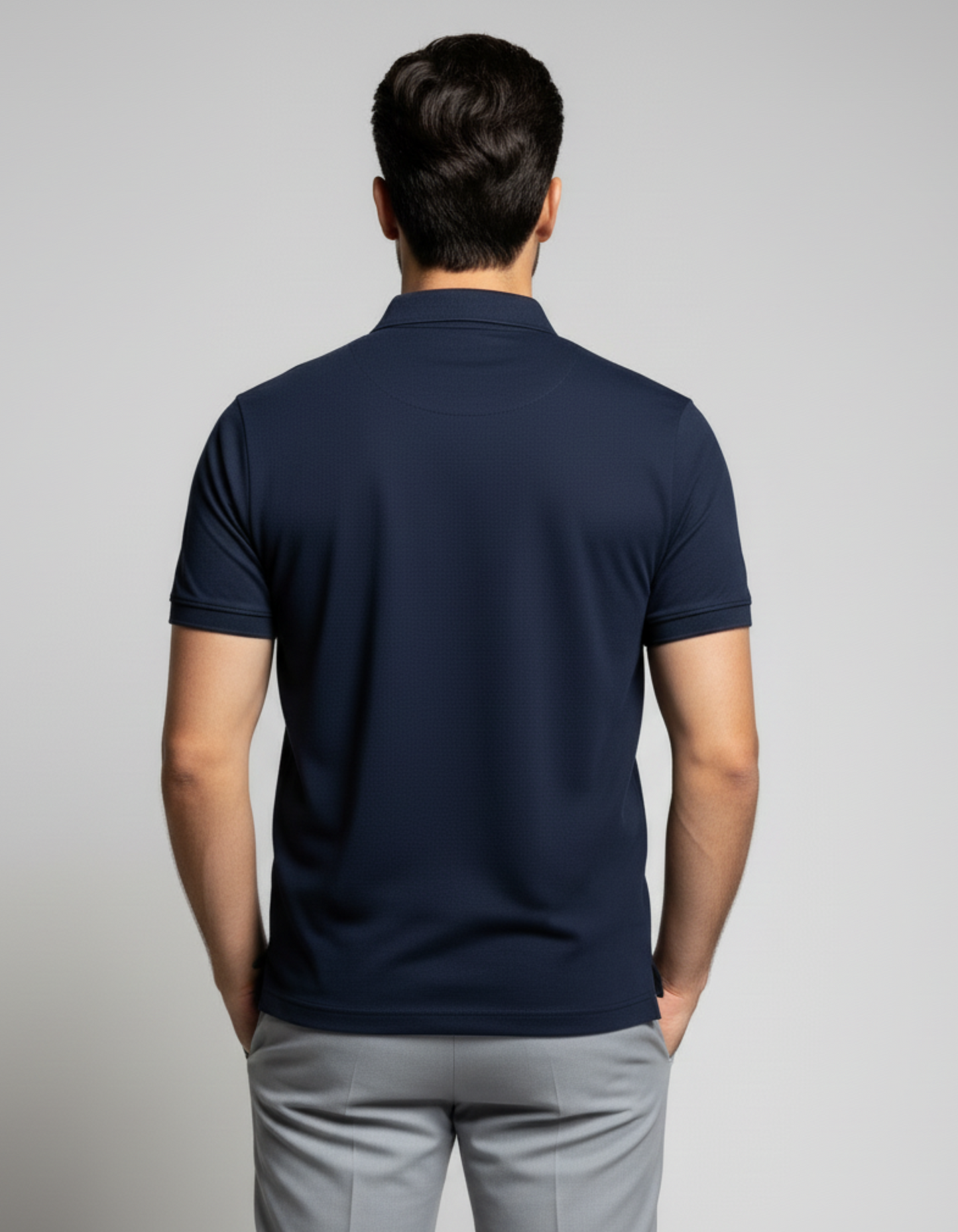 Navy Polo T Shirt