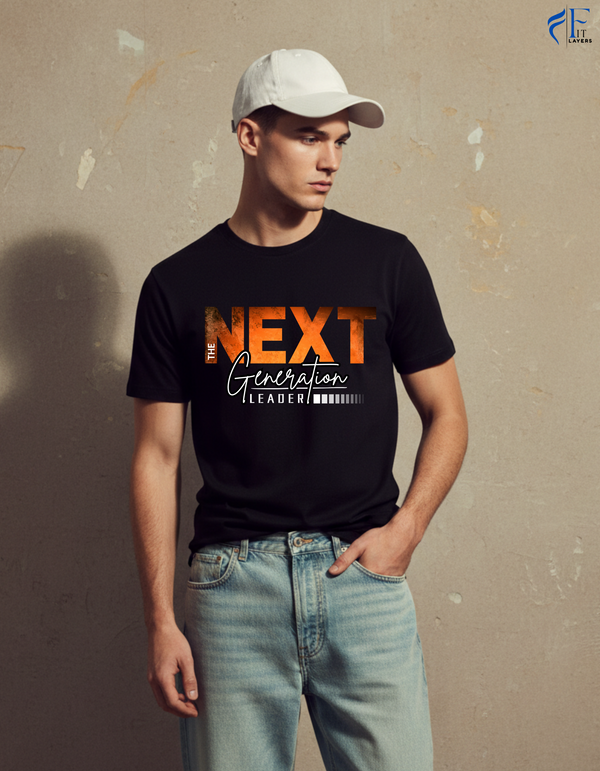 Fit Layers Regular Fit Black T-Shirt