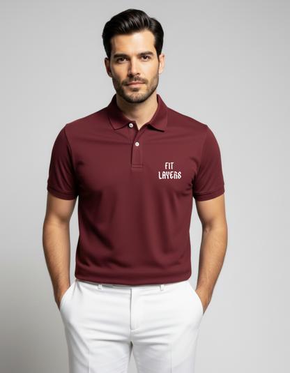 RED Polo T-SHIRT