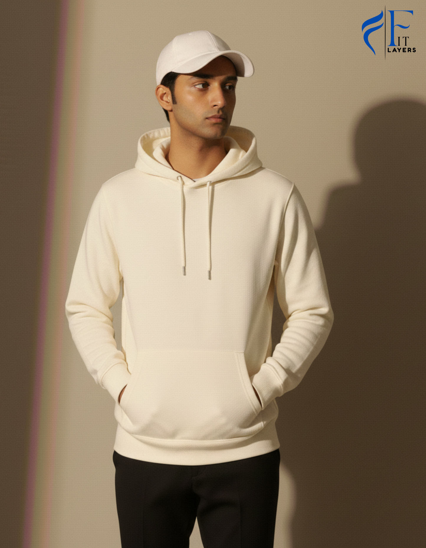 HOODIE LIGHT IVORY