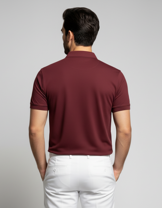 RED Polo T-SHIRT