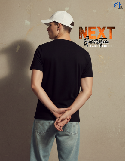Fit Layers Regular Fit Black T-Shirt