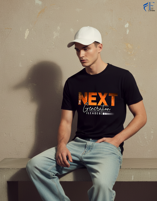 Fit Layers Regular Fit Black T-Shirt