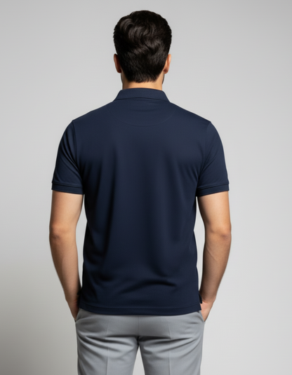 Navy Polo T Shirt