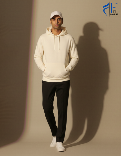 HOODIE LIGHT IVORY