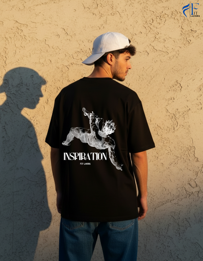 Black oversized t-shirt